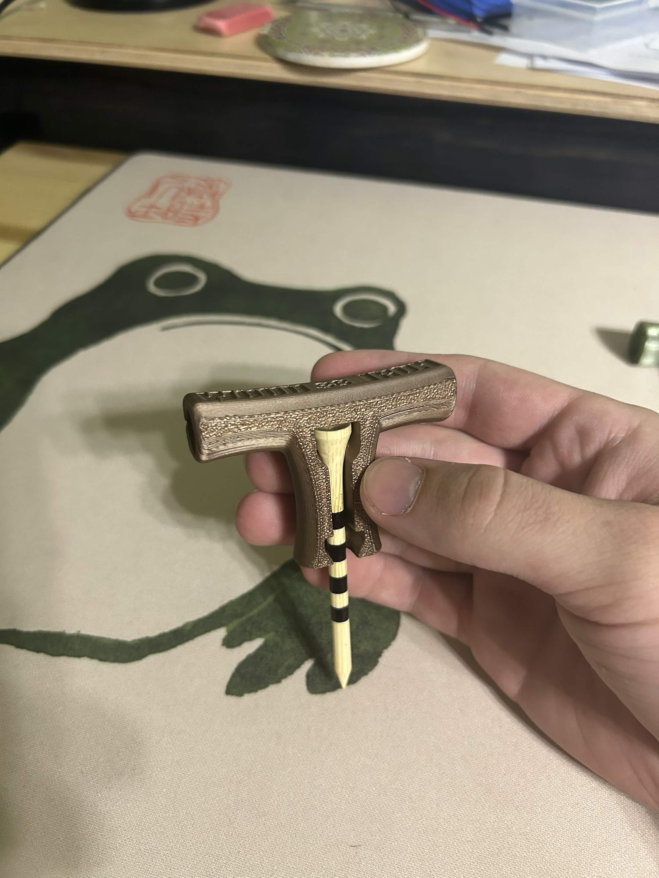 Iron Wood Setters – 3D Printed Golf Tee Tool